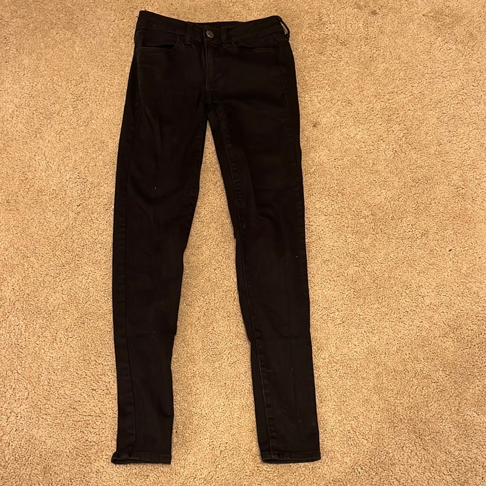 Brand new, never been worn black pants, American Eagle, Size 2 long